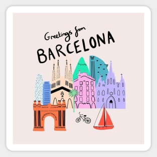 Barcelona Sticker